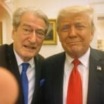 Sali berisha dhe Donald Trump