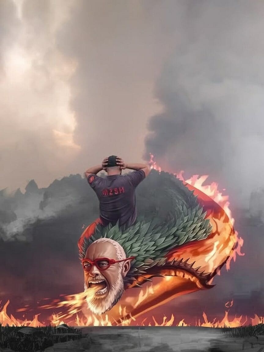 edi rama djeg shqiperine