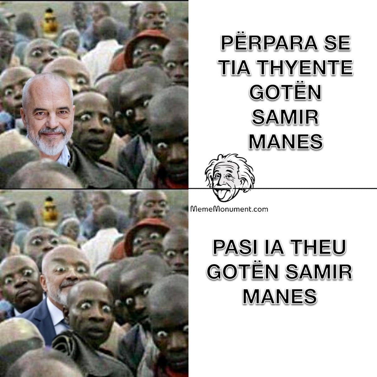 samir mane dhe edi rama